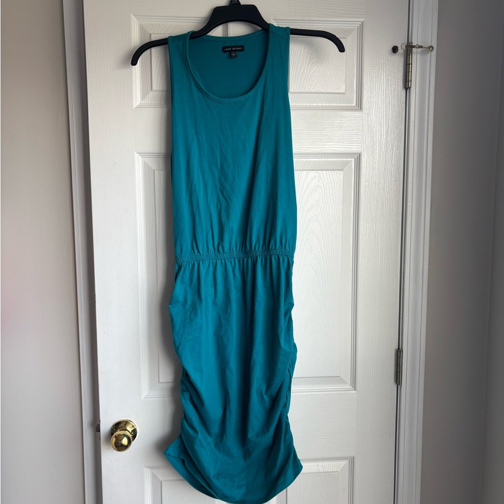Lane Bryant Turquoise Midi Dress